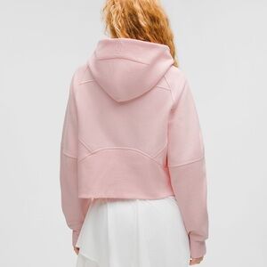 lululemon Scuba Half Zip Hoodie in Strawberry Milkshake